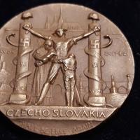 Medaglia Annessione Sudeti Cecoslovacchia WW2