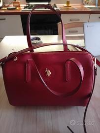 borsa a bauletto  a mano e tracolla  Un.s.polo 