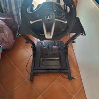 volante hori con supporto e pedali
