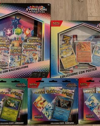 Bundle Set Evoluzioni Prismatiche Pokémon ITA