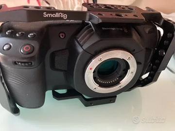 Blackmagic Pocket Cinema Camera 4K  Obiettivi Cage