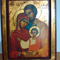 Quadro ligneo Sacra Famiglia 