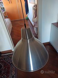 Lampadario Ikea alluminio stile industriale