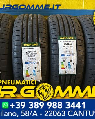 2 Gomme al 100% 205/45/17 WESTLAKE Estive - Cantù