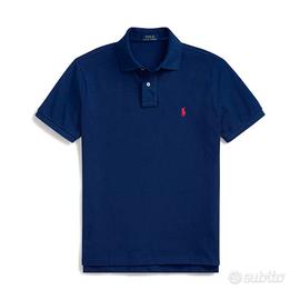 Maglietta Polo Ralph Laurent uomo blu navy tg. L