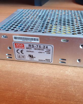 Alimentatore professionale Mean Well RS-75-24