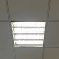 4 Plafoniere a neon per controsoffitto Disano