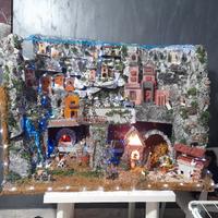 presepe fatto a mano 