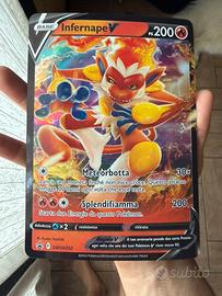 Infernape V Carta Pokémon SWSH252