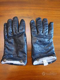 Guanti da uomo in pelle e lana made in italy