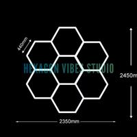 Led garage a nido d’ape