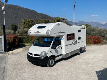 XGO Family 101 2007 camper mansardato 6 posti 6,39