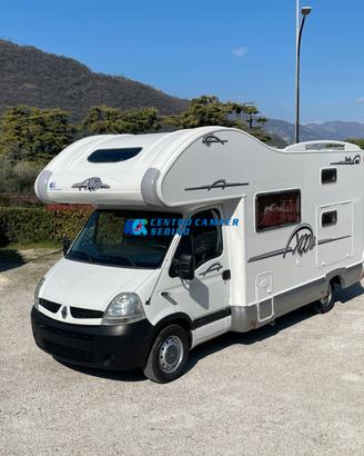 XGO Family 101 2007 camper mansardato 6 posti 6,39
