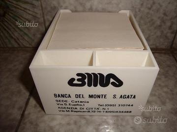 Porta Appunti fogli post-it e penne vintage BMA(2)