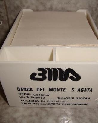 Porta Appunti fogli post-it e penne vintage BMA(2)