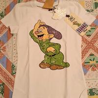 T-shirt bambina taglia S Disney Biancaneve 