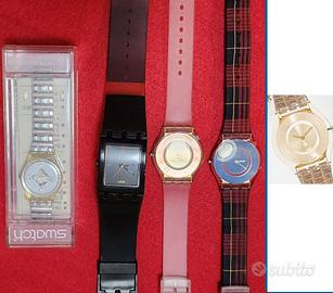 4 orologi Swatch  tutti perfettamente funzionanti