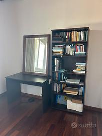 Set Libreria + Scrivania + Specchio