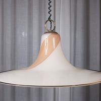 Lampadario Murano anni '70, space age. 62cm diam.