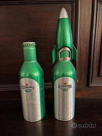 bottiglia birra Heineken  con cavatappo/tappo