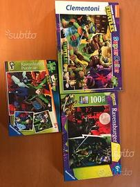 Puzzle Ben Ten e Ninja Turtles