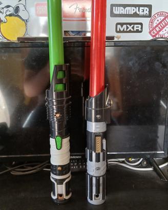spada laser asbro darth vader e luke skinwalker 