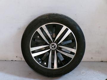 Cerchio In Lega Con Gomme Mercedes A180 W177 17p.
