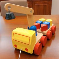 Giocattolo in legno didattico forme geometriche