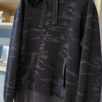 felpa con cappuccio tg M mimetica  BEST COMPANY