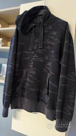 felpa con cappuccio tg M mimetica  BEST COMPANY