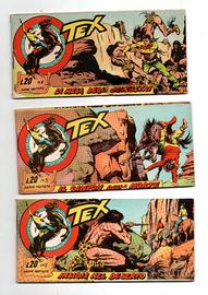 TEX STRISCIA MEFISTO E RACCOLTINA SERIE ROSSA