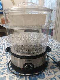 Vaporiera a 3 cestelli silvercrest
