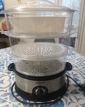 Vaporiera a 3 cestelli silvercrest