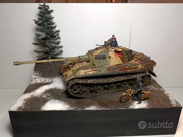 King Tiger Ardenne dic. 44' 1:35 Diorama 