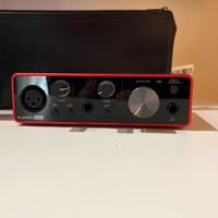 MICROFONO E SCHEDA AUDIO