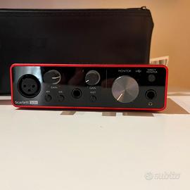 MICROFONO E SCHEDA AUDIO