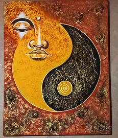 Quadro orientale simbolo del Tao(Yin e Yang)