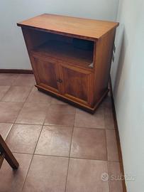 mobile porta TV legno massiccio 
