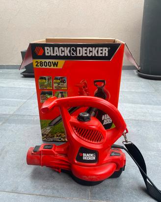 black and decker soffiafoglie/aspirafoglie