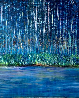 Quadro ad olio su tela