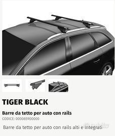 Barre da tetto TIGER BLACK Menabo
