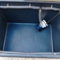 Vasca del vivo pesca