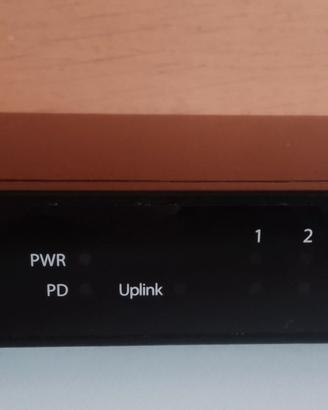 Router switch Startech con 2 porte POE