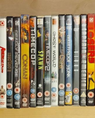 Lotto 35 dvd Fumetti/Comics/Manga - Lingua Inglese