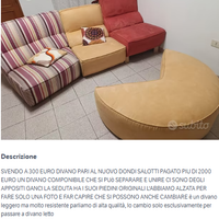 DIVANO DONDI SALOTTI