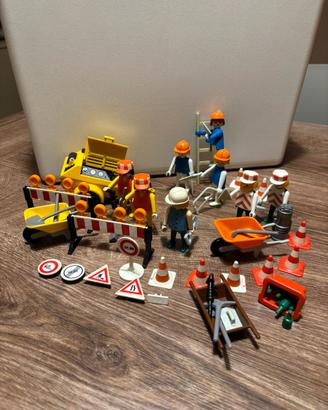 Playmobil men at work mix 3312 3368 3745