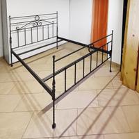 Letto Ferro Battuto Artigianale una piazza e mezzo