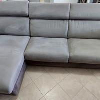 DIVANO LETTO SCAMOSCIATO ANTIMACCHIA