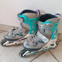 pattini roller per bambina con protezioni