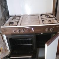 Cucina a gas con forno 85x45